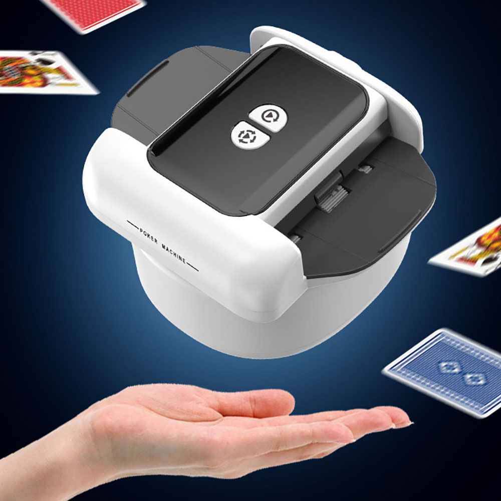 充電式自動カード シャッフル マシン電動ポーカー カード シ - Party Games Cards のレビューと価格