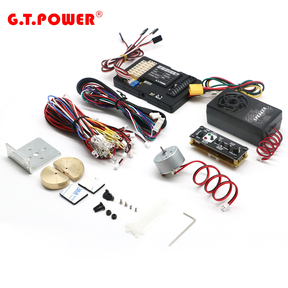 G.t.t.Hパワーコンテナトラック照明および音声振動システ - Tamiya Model Rc Car のレビューと価格