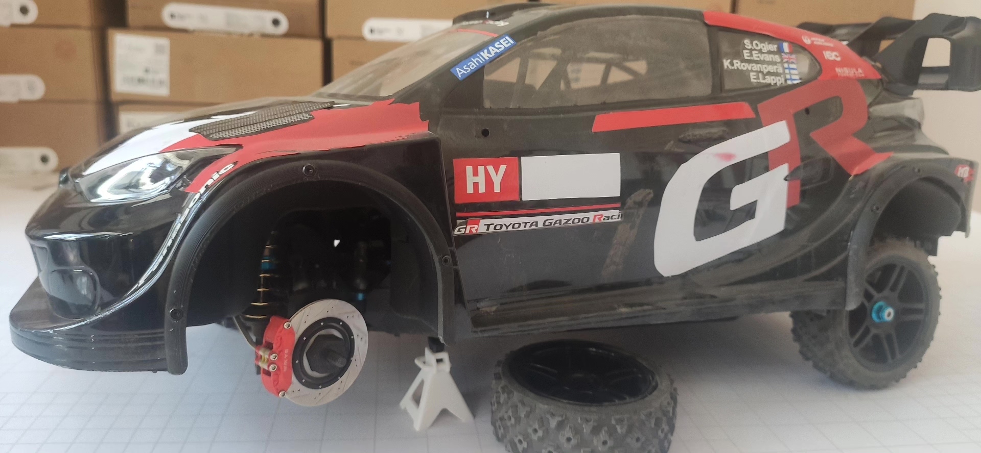 タミヤ XV02 PRO 1/10 スケール ブレーキ キャ - Tamiya Model Rc Car のレビューと価格