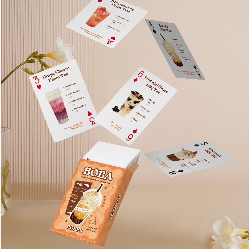 キャンプ人気ボバミルクティーポーカー ボボミルクティーゲーム - Book Party Games のレビューと価格
