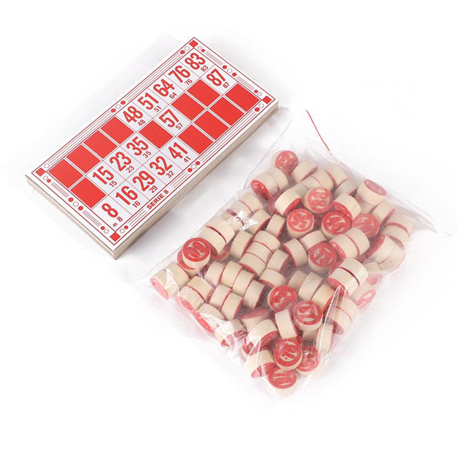 ビンゴセット ヴィンテージ木製インタラクティブおもちゃ 大き - Party Games For Large Groups のレビューと価格