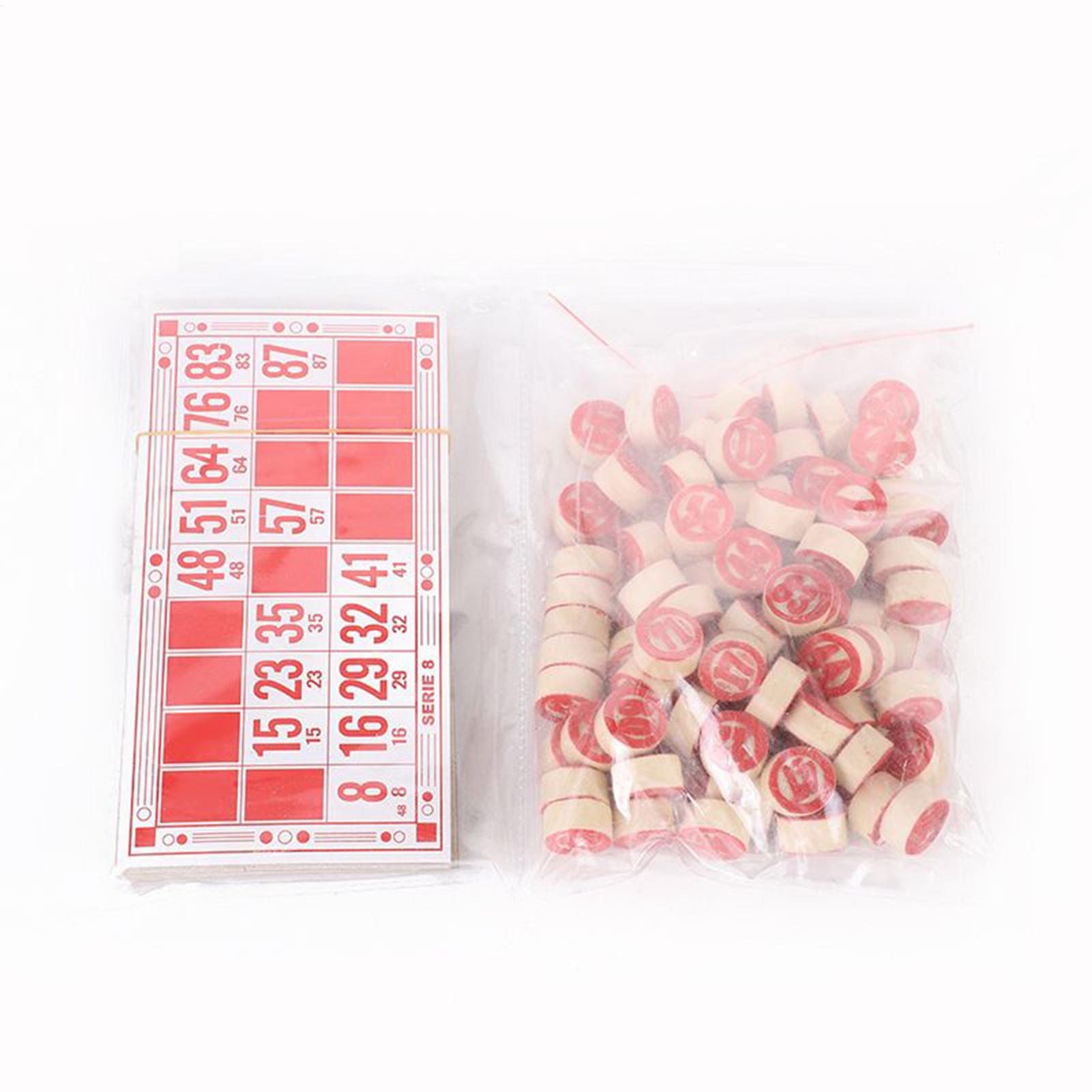 ビンゴセット ヴィンテージ木製インタラクティブおもちゃ 大き - Party Games For Large Groups のレビューと価格