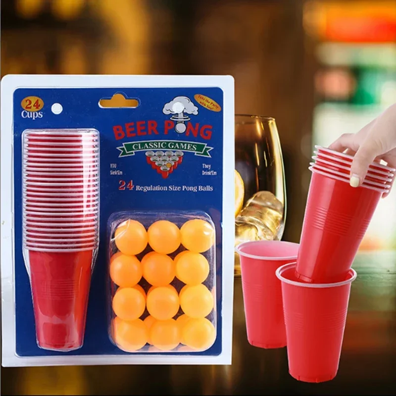 24 ピース/セット使い捨てカッププラスチックカップビールポ - Party Games Jenga のレビューと価格