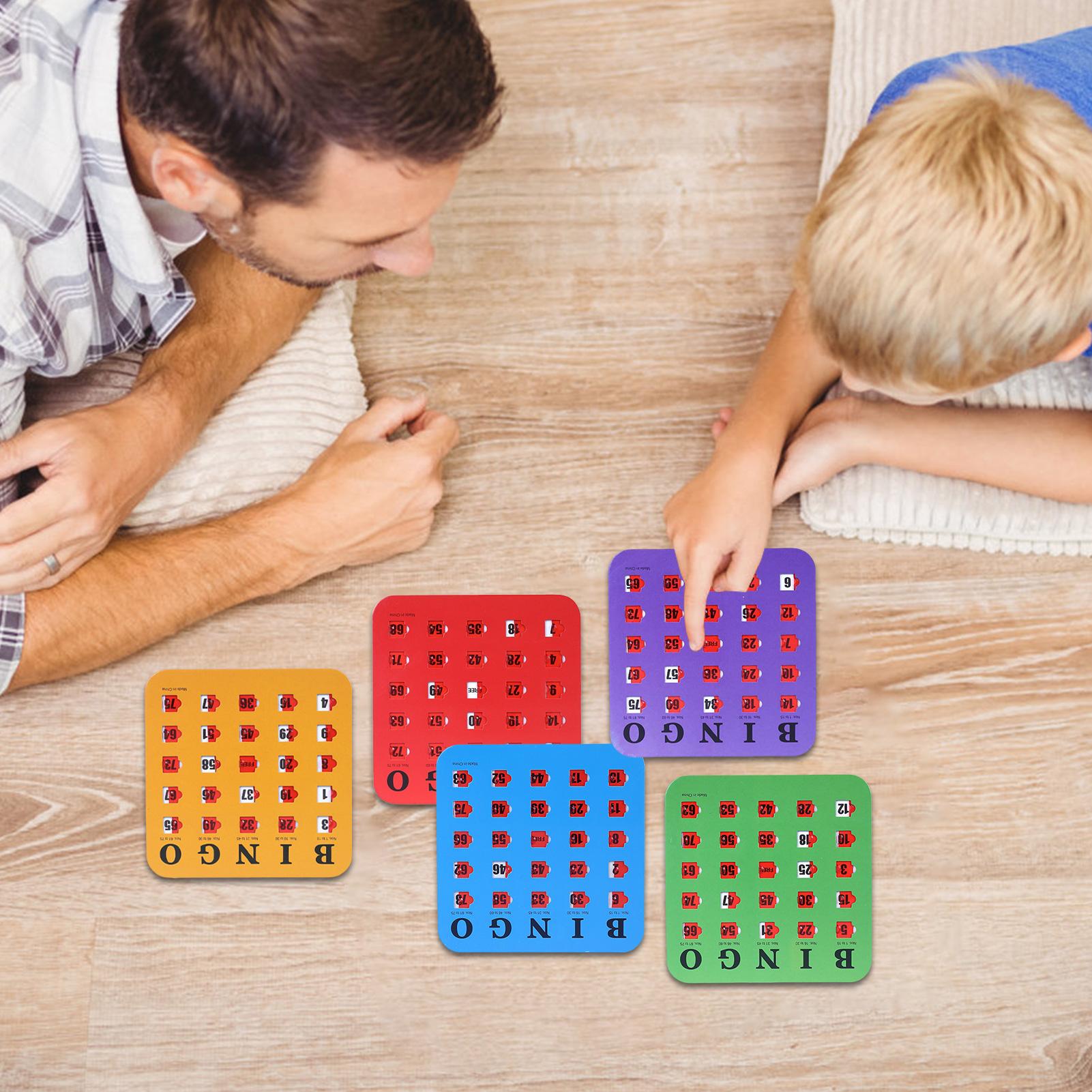 ビンゴカード 再利用可能な指先ロジック思考パーティーゲーム  - Party Family Games のレビューと価格